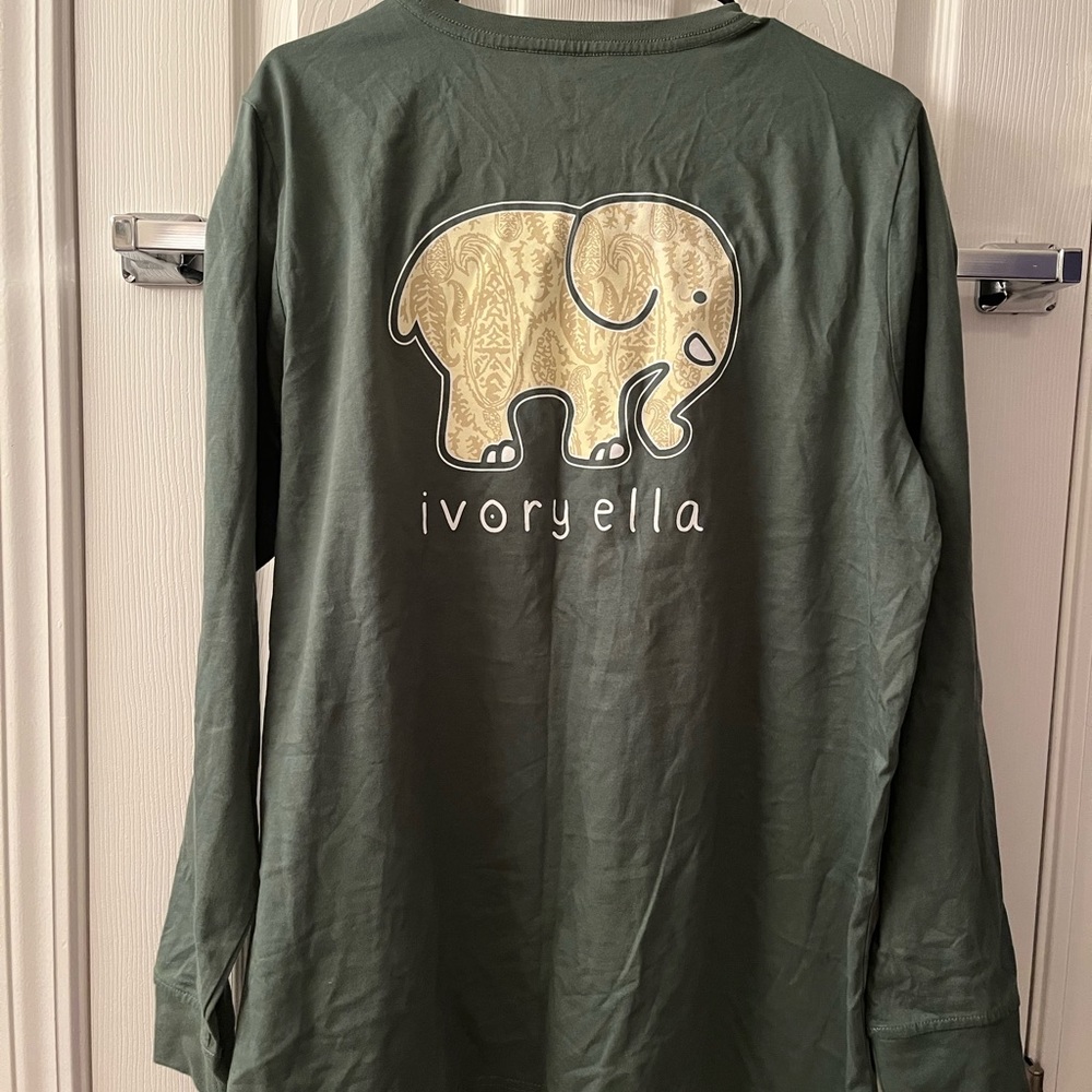 Green Ivory Ella Long Sleeve Tshirt
